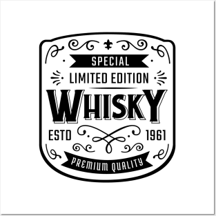 Whisky limited edition Posters and Art